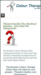 Mobile Screenshot of colour-therapy.com